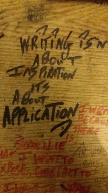 Writing words