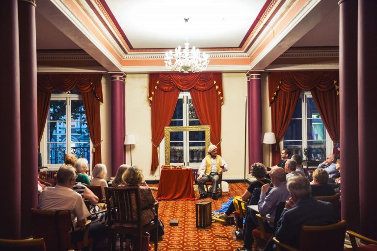 John Maguire as William Roscoe at the Athenaeum