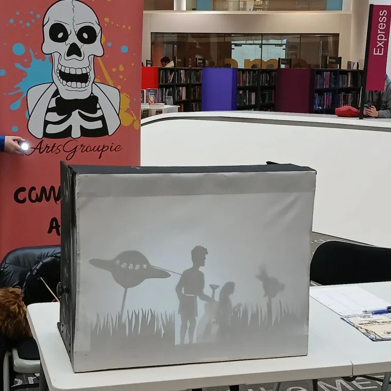 Launch 17th Feb 2025 - Central Library Reception - SHADOW PUPPETS